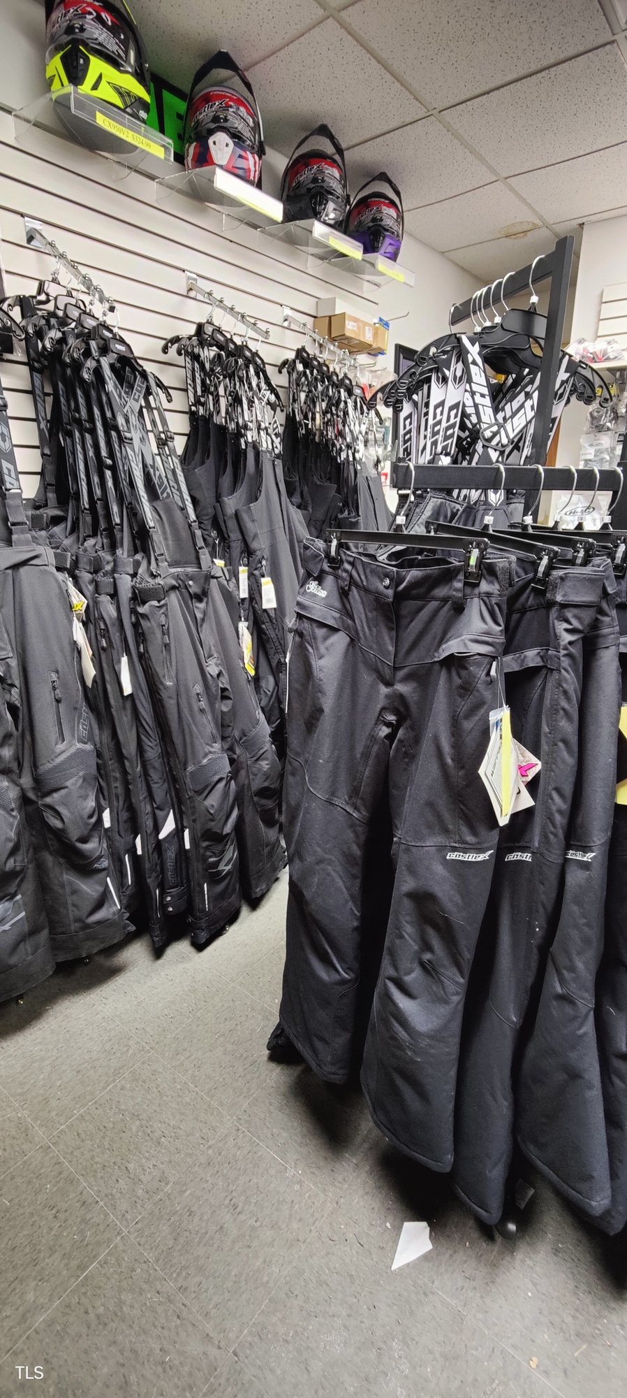 Jackets hanging on a wall #1